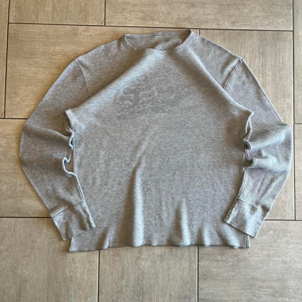 Y2K grey faded fox thermal